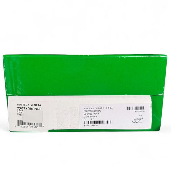 Bottega Veneta Square Toe Wedge Sandals NEW - Picture 12 of 12